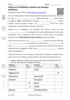 Vorschau - Arbeitsblätter - Übung Ionenbildung - Deckblatt