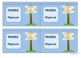 Vorschau - Anderer Materialtyp - Flipbook Tenses - Seite 3