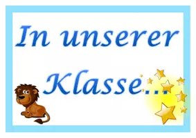 Vorschau - Poster - Klassenregeln - Seite 1