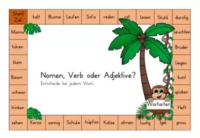 Vorschau - Spiele - Wortartenspiele 2 - Wortarten, Gegenteile, Oberbegriffe - Seite 2
