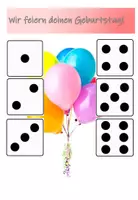 Vorschau - Anderer Materialtyp - Geburtstag feiern, Geburtstagsspiel würfeln - Seite 3