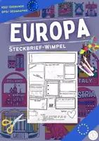 Vorschau - Arbeitsblätter - Materialpaket Steckbriefe Kontinente und Länder - Seite 1