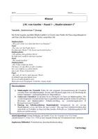 Vorschau - Arbeitsblätter - Goethes Faust I - Klausur - "Studierzimmer I" - Fausts Begegnung mit dem Geist der Verneinung (mit EWH) - Goethe - Seite 1