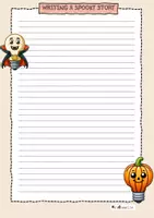 Vorschau - Arbeitsblätter - Writing a spooky Halloween Story + extra: Roll a Halloween story - Seite 2