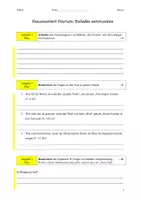 Vorschau - Klassenarbeiten - Klassenarbeit Balladen "Der Fischer" + Erwartungshorizont - Seite 1