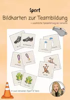 Vorschau - Anderer Materialtyp - Bildkarten zur Teambildung für den Sportunterricht - Seite 1