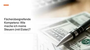 Vorschau - Präsentationen/Tafelbilder - Wie mache ich meine Steuern (mit Elster)? - Präsentation - Deckblatt