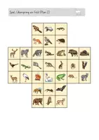 Vorschau - Unterrichtsreihen - Spiel Überspring das Feld (einheimische Wildtiere) - Seite 2