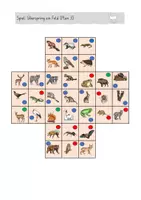 Vorschau - Unterrichtsreihen - Spiel Überspring das Feld (einheimische Wildtiere) - Seite 3