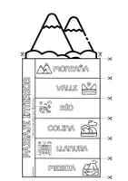 Vista previa - Hojas de trabajo - LAPBOOK PAISAJE DE INTERIOR - página 1
