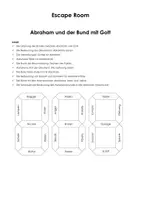 Vorschau - Arbeitsblätter - Escape-Rooms Religion (Materialpaket) - Deckblatt
