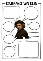 Vorschau - Arbeitsblätter - Rembrandt - Künstler des Barocks Steckbrief für den Kunstunterricht - Seite 2