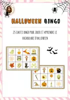 Aperçu - Jeux - Bingo - Halloween - Page de couverture
