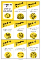 Vista previa - Juegos / Gamificación - Summer holidays - Stand up if ... (Warm-up game) - página 2