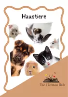 Προεπισκόπηση - Φύλλα εργασίας - Haustiere - Bildkarten / κατοικίδια ζώα - Flashcards - Εξώφυλλο