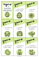 Vista previa - Juegos / Gamificación - Easter holidays - Stand up if ... (Warm-up game) - página 2