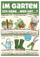 Vorschau - Stationenlernen - Ich habe ... Wer hat ...? Garten Werkzeuge und Schulgarten - Deckblatt