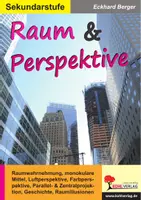 Vorschau - Arbeitsblätter - Raum und Perspektive | Zentralperspektive, Fluchtpunkt, Raumdarstellung, Zeichnen, Konstruktion, Kunstgeschichte | Kunst Klasse 5-13 - Deckblatt