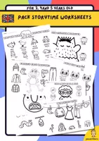 Vista previa - Hojas de trabajo - English Worksheets Storytime Infantil - (12 books) - Portada
