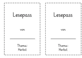 Vorschau - Arbeitsblätter - Lesepass Sätze, Fragen & Antworten Herbst Satzebene - Seite 2