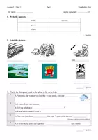 Vorschau - Test - Vokabeltest Access 2 Unit 1 - Part A - Seite 1