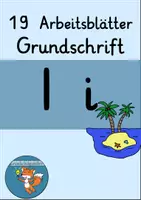 Vorschau - Unterrichtsreihen - Wochenplan Buchstabe G - L Grundschrift Arbeitsblätter Phonologische Bewusstheit - Seite 1