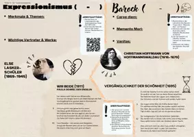 Vorschau - Arbeitsblätter - Liebeslyrik im Barock, Sturm und Drang & Expressionismus - Seite 2