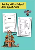 anteprima - Esercizi - Haunted house for sale: descriptive writing; Halloween (Inglese) - Pagina 2