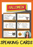 anteprima - Esercizi - Halloween Speaking Cards; Carte parlanti (Inglese) - Pagina di copertina