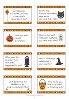 anteprima - Esercizi - Halloween Speaking Cards; Carte parlanti (Inglese) - Pagina 2