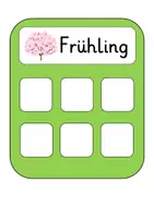 Vorschau - Arbeitsblätter - Klettmappe / Arbeitsblatt: Zuordnung Jahreszeiten - Seite 1