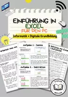 Vorschau - Arbeitsblätter - Einführung in Excel – Selbständiges Erarbeiten leicht gemacht - Deckblatt