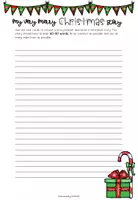 Vorschau - Stundenentwürfe - Christmas Writing Unit - Seite 1