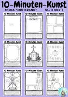 Vorschau - Arbeitsblätter - 10-Minuten-Kunst (Growing Bundle) - Seite 1