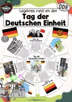 Vorschau - Bildkarten - Legekreis - Tag der deutschen Einheit / 3.Oktober - Deckblatt