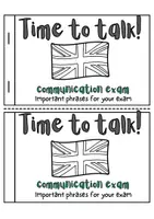 Vorschau - Merkblätter - Let’s talk - Booklet - Kommunikationsprüfung - oral exam - Seite 1