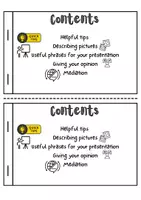 Vorschau - Merkblätter - Let’s talk - Booklet - Kommunikationsprüfung - oral exam - Seite 2