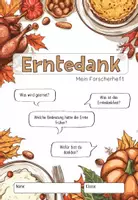 Vorschau - Arbeitsblätter - Erntezeit Erntedankfest | Selbstlernheft - Seite 1