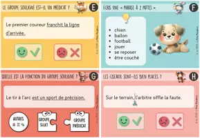 Aperçu - Fiches - CAT - Le prédicat - Page 2