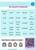 Aperçu - Jeux - LABYRINTHES - Le passé composé - Page 1