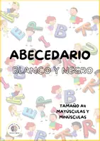 Vista previa - Manualidades / Dibujos para colorear - Lectoescritura: ABECEDARIO BLANCO Y NEGRO - Portada