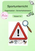 Vorschau - Merkblätter - Sportunterricht Organisation - Sicherheitsdreieck - Deckblatt