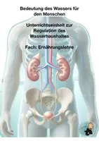Vorschau - Arbeitsblätter - Material Regulation Wasserhaushalt - Deckblatt
