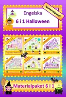 förhandsvisning - Engelska Halloween materialpaket till Eduki - försättsblad