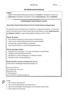 Vorschau - Arbeitsblätter - Übung komplette Bewerbung - Seite 1