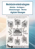 Vorschau - Arbeitsblätter - Rechtschreibstrategien - digitale Rallye - Deckblatt