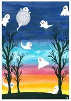 Vorschau - Stundenentwürfe - Kunststunde: Die Geisterstunde - Deckblatt