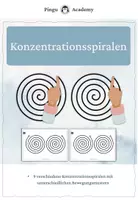 Vorschau - Stationenlernen - Konzentrationsspiralen für zwischendurch - Deckblatt