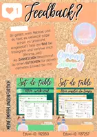 Vorschau - Arbeitsblätter - Set de table: En automne - Seite 2