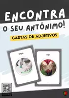 Vista previa - Juegos / Gamificación - Jogo da memória de adjetivos em português - Portada